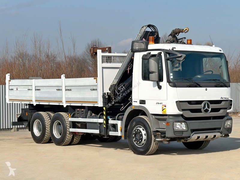 شاحنة Mercedes ACTROS 2641*KIPPER 6,00 m +...