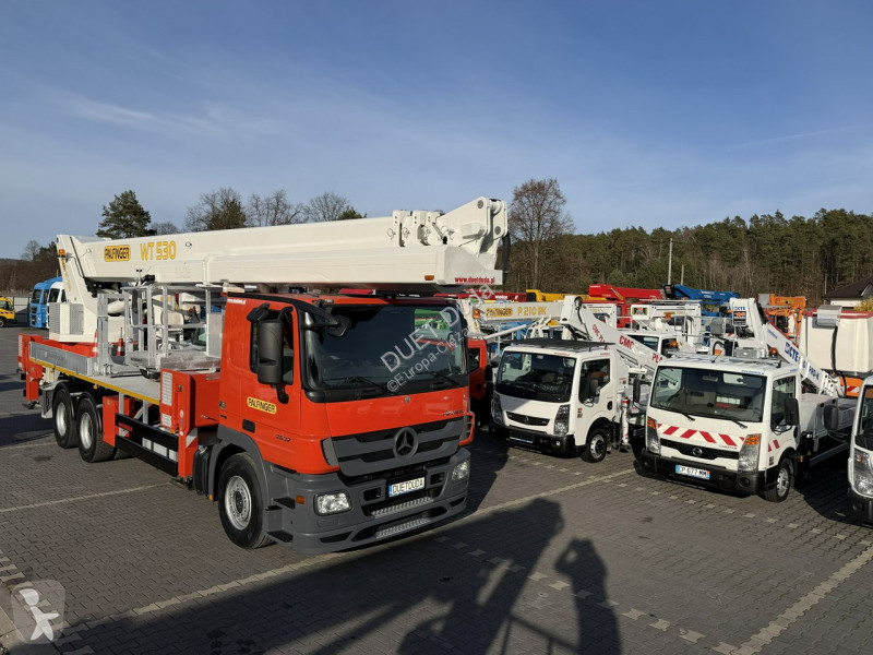 Camion Mercedes ACTROS Zwyżka WUMAG WT 530...