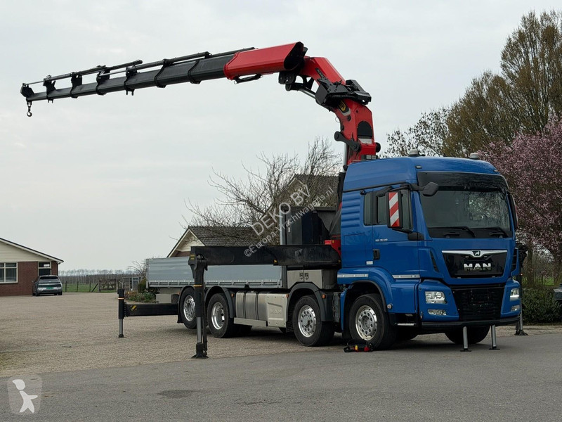 شاحنة MAN 35.510 8x2!!EURO 6 PALFINGER 58002...