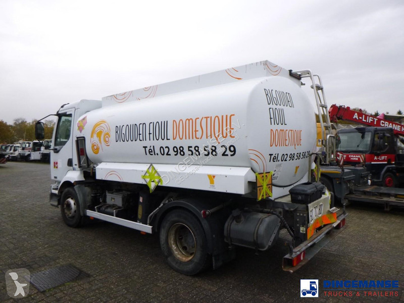 شاحنة Renault 220 dci 4x2 fuel tank 10.5 m3 / 4...
