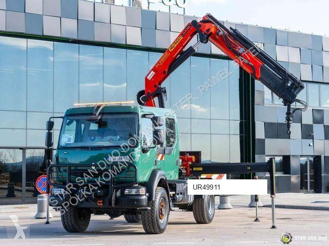 شاحنة Renault MIDLUM 240 DXI 4x4 Palfinger...