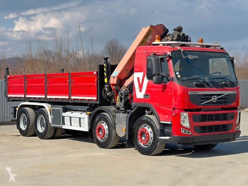 شاحنة Volvo 420 Kipper 6,40m *PK 33002/FUNK *8x4