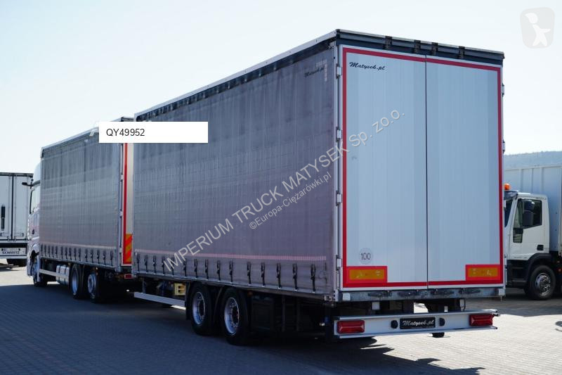 Хенгер Mercedes ACTROS 2545 / ZESTAW TANDEM 120...