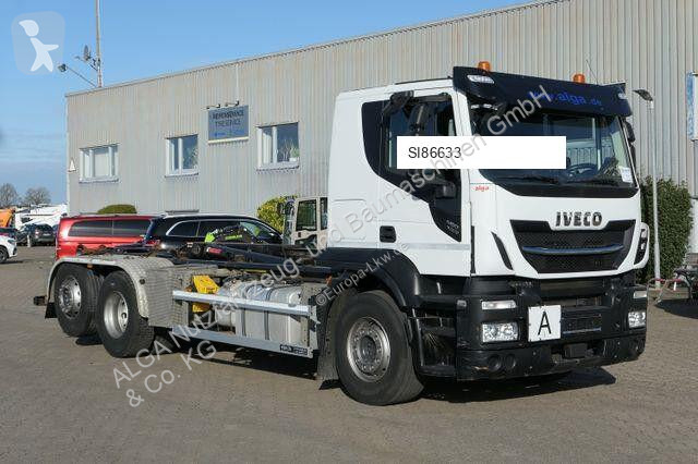 شاحنة Iveco 460 X-WAY 6x2, Hiab XR21S59, Lenk-Lift