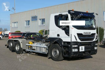 شاحنة Iveco Stralis 460 X-WAY 6x2, Hiab XR21S59, Lenk-Lift