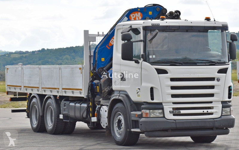 شاحنة Scania G 420 * PM 27S C + FUNK * 6x4...