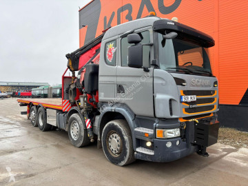Lastbil kran Scania