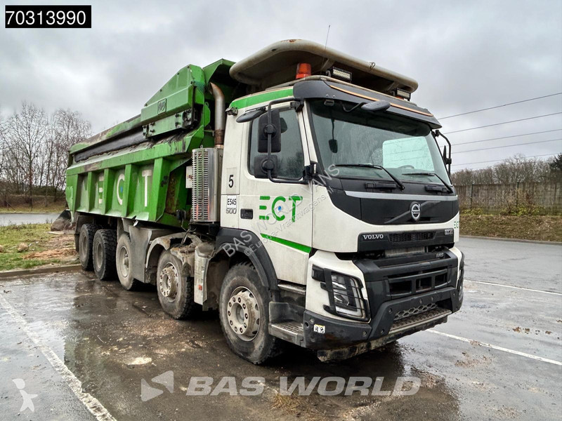 شاحنة Volvo 500 10X4 28m3 AJK Pusher dump truck...