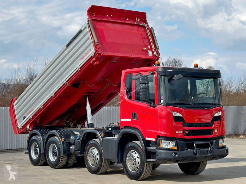 شاحنة Scania 410 * Kipper  * TOPZUSTAND / 8x4