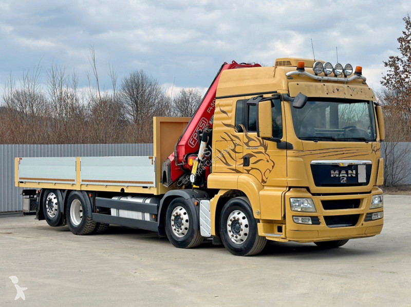 شاحنة MAN 35.480* FASSI F450 BXP.26 + FUNK*...
