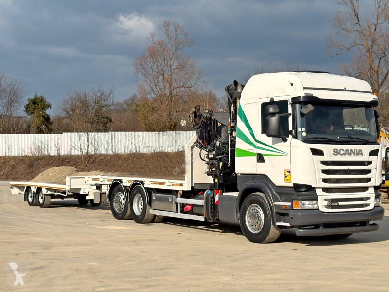 Jeřáb Scania R 440 * HIAB 330 - 5 + FUNK +...