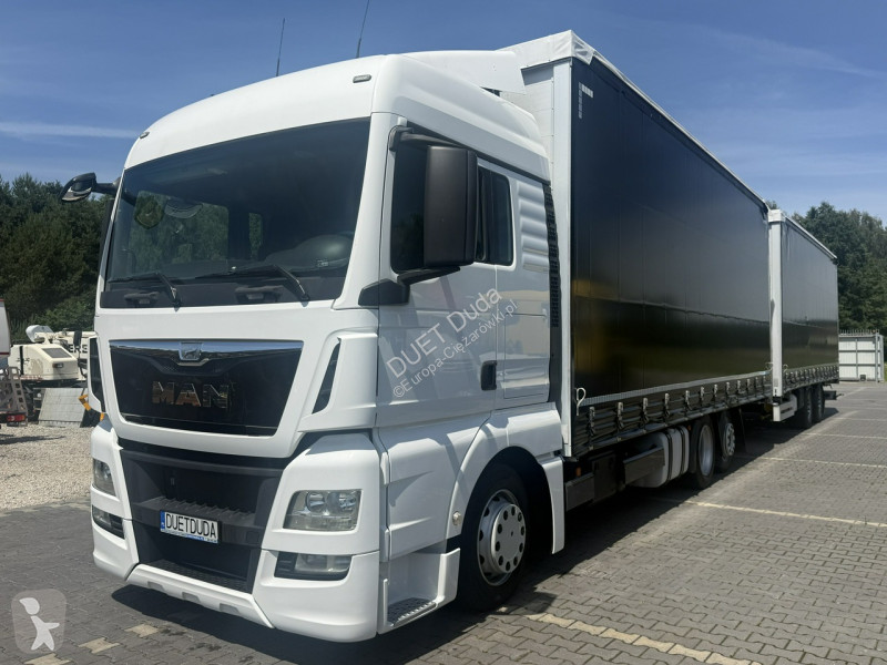 Хенгер MAN TGX 24.440 6X2 E6 Przyczepa G.T.S...