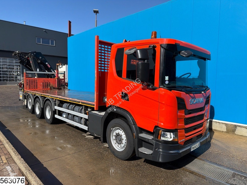 Camión Scania 410 EURO 6d, CN, Retarder, Hiab,...