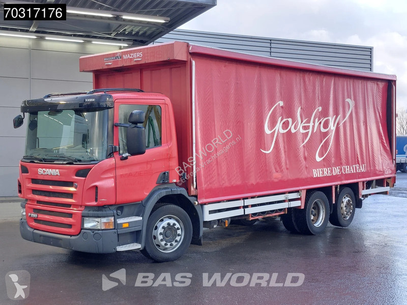 شاحنة Scania P280 6X2 2500kg adebordwand...