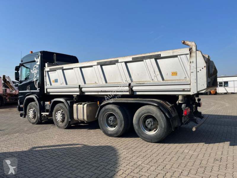 شاحنة Scania G 410 8x4 4-Achs Kipper XT Bordmatik