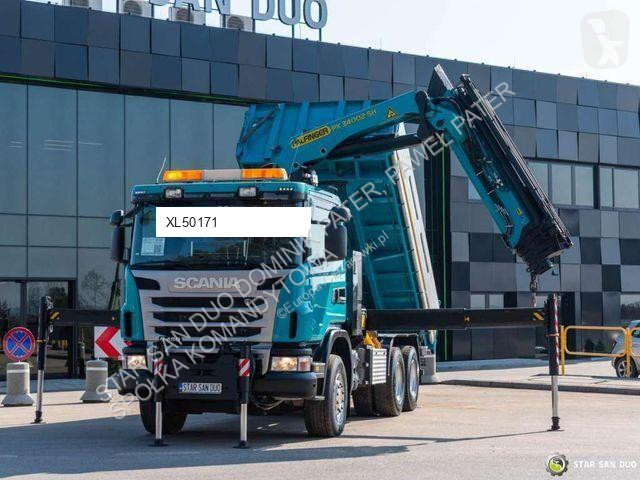 شاحنة Scania G480 6x4 PALFINGER PK 34002 SH...