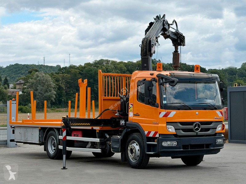 شاحنة Mercedes ATEGO * HIAB 144 B - DUO +...
