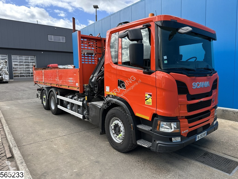 شاحنة Scania 410 EURO 6d, CN, 6x2, Retarder, Hiab
