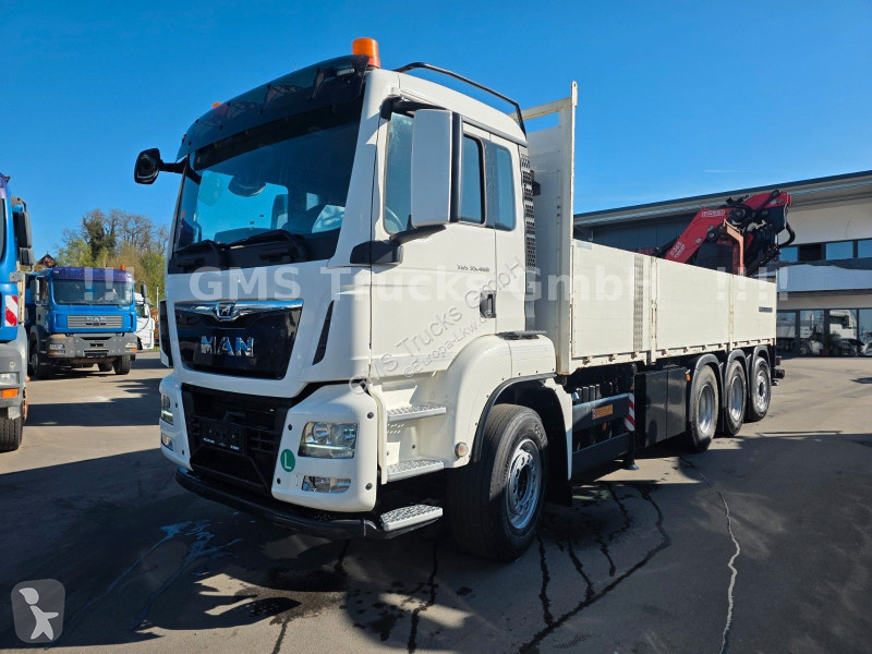 Lastbil MAN TGS / 8X4 / 28m Kran Fassi 365 +...