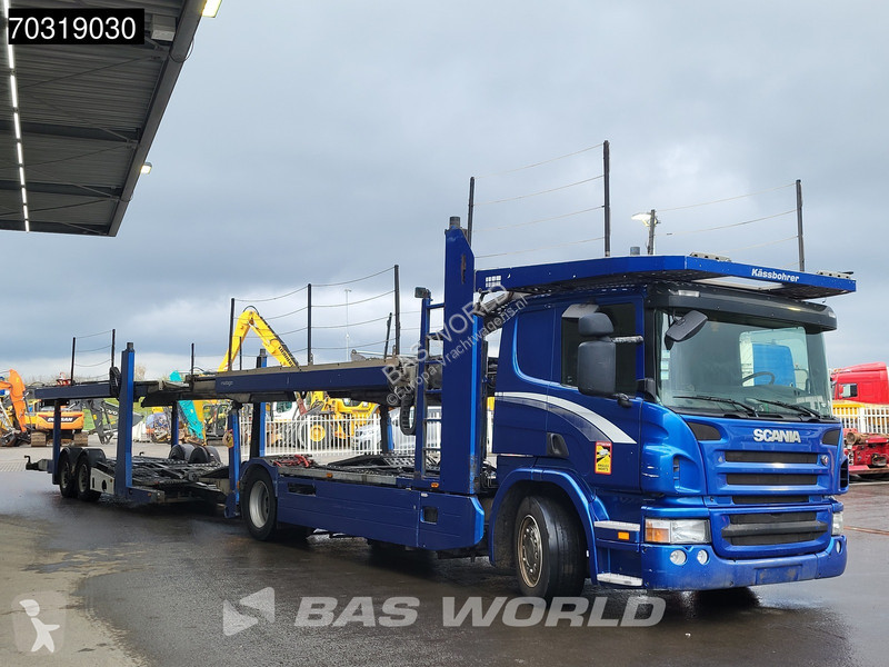 شاحنة Scania 420 4X2 Kassbohrer Car transporter...