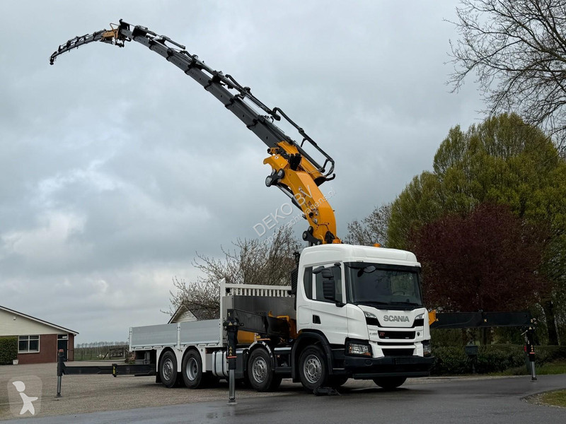 شاحنة Scania 450 XT EFFER 955 (95TM)CROSSSTAB...