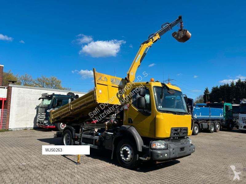 شاحنة Renault D14 220 3Skipper + Effer 65 2S Kran