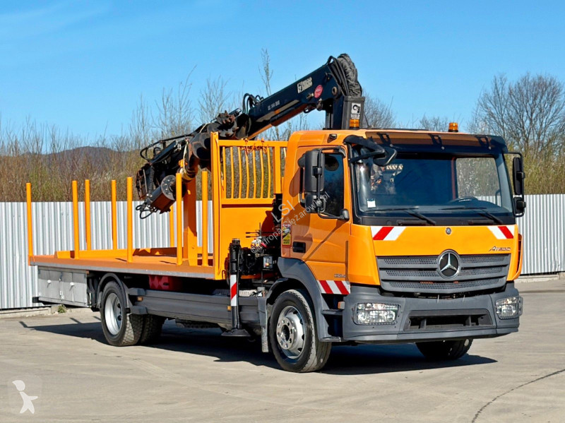 شاحنة Mercedes ATEGO * HIAB 144 B - DUO +...