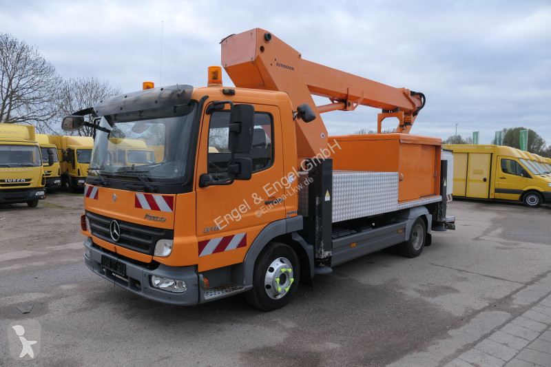 شاحنة Mercedes Atego 818 4x2 KLIMA Ruthmann...