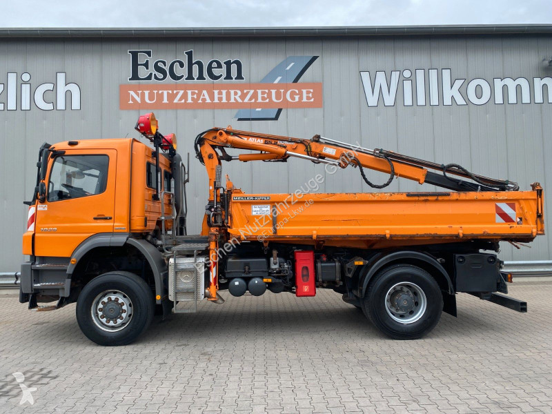 Camion Mercedes 1829 4x4 AK Allrad*Kran Atlas...