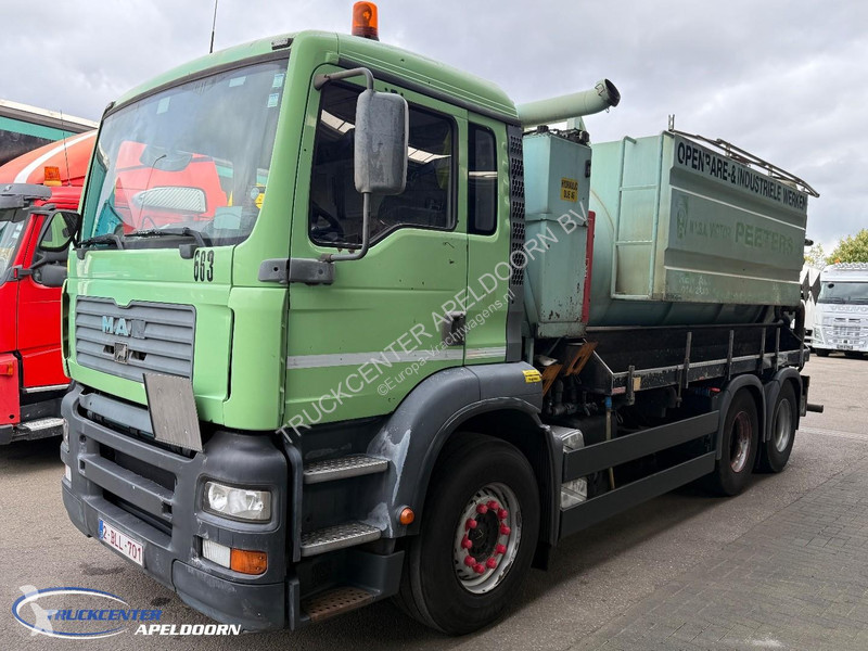 شاحنة MAN 26.350 Manual transmission, stainless...