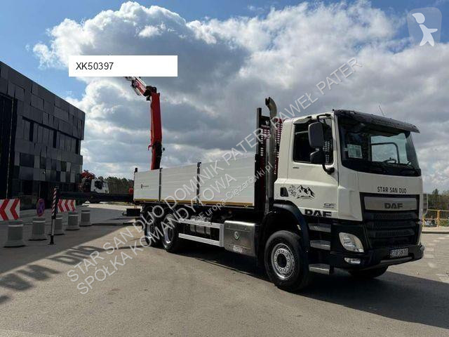 شاحنة DAF CF 410 6x4 PALFINGER PK 20001 Crane...