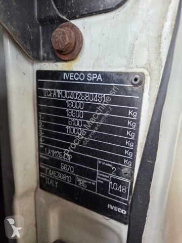 شاحنة قلابة ذات تفريغ خلفي وجانبي Iveco