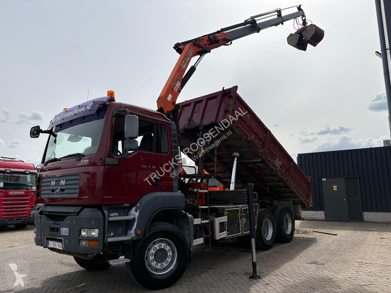 شاحنة MAN 33.390 + 6x4 + PK15002 + TIPPER +...