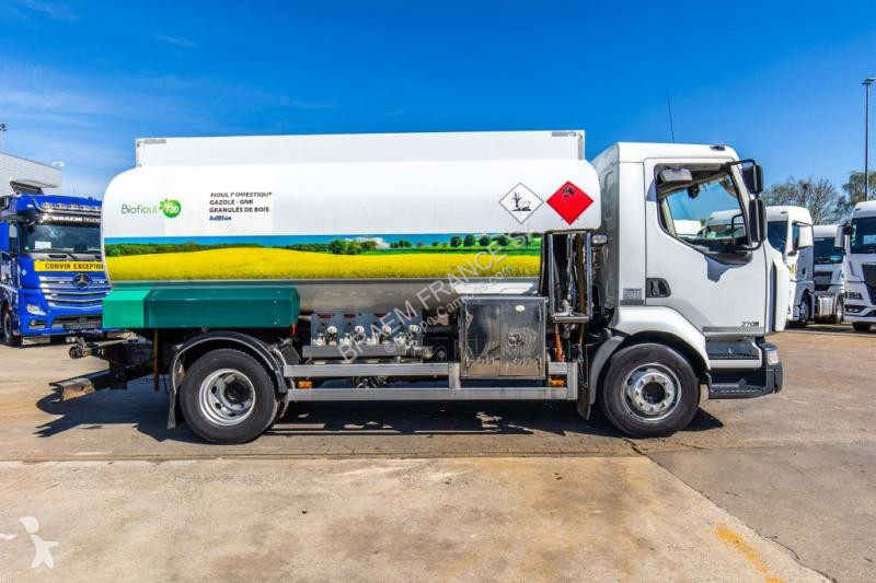 شاحنة Renault  MIDLUM 270 DXI +ALU 12.000L/4COMP.