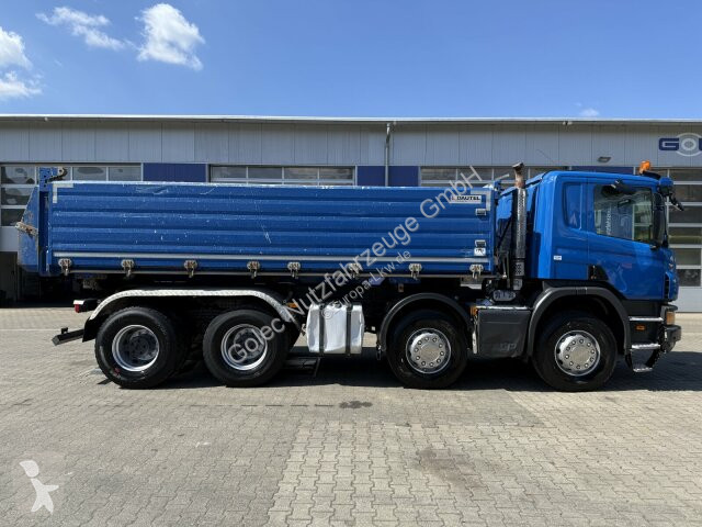 شاحنة Scania P 410 8x4 Dreiseitenkipper DAUTEL