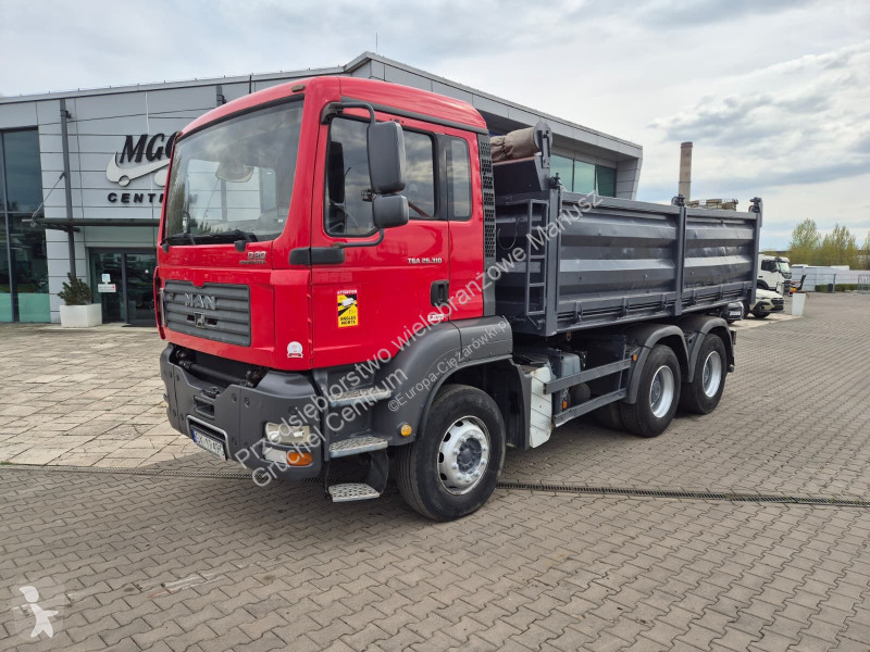 شاحنة MAN TGA 26.310 / 3 WAY KIPER / SERVICED!