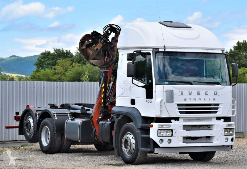 Камион Iveco STRALIS 400 * ABROLLKIPPER * ESSEL...