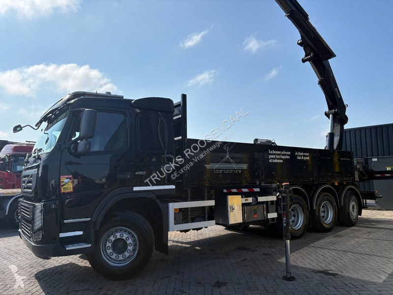 شاحنة Volvo 460 + HIAB 322E-6 HI DUO + REMOTE +...