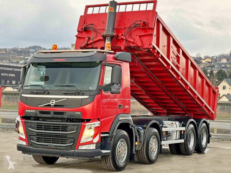 شاحنة Volvo FM 370 Kipper 6,20 m + BORDMATIC / 8x4