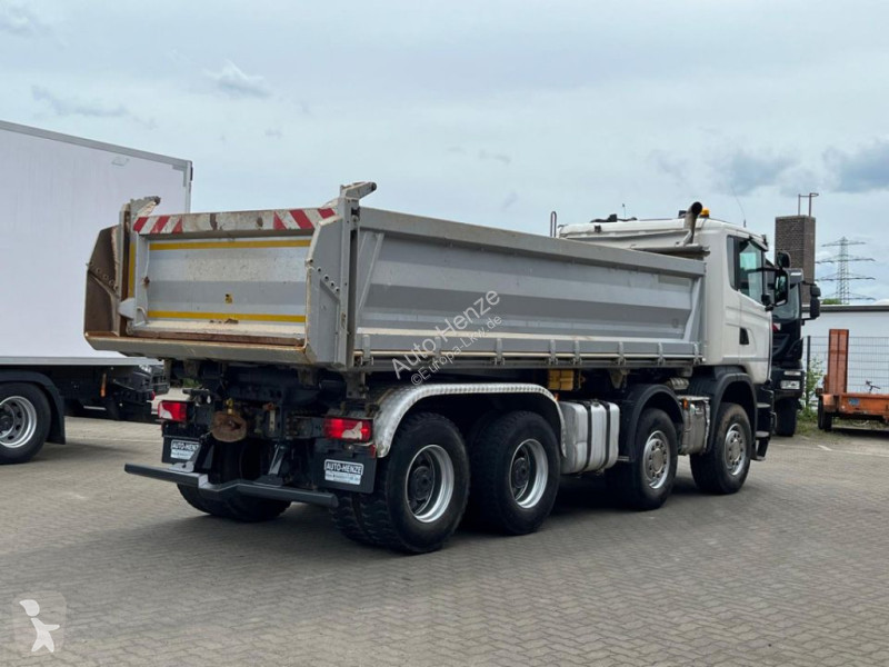 شاحنة Scania G 450 8x4 4-Achs Kipper Bordmatik