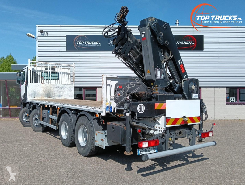 شاحنة Renault C430 8x4 - HIAB 22TM Crane,...