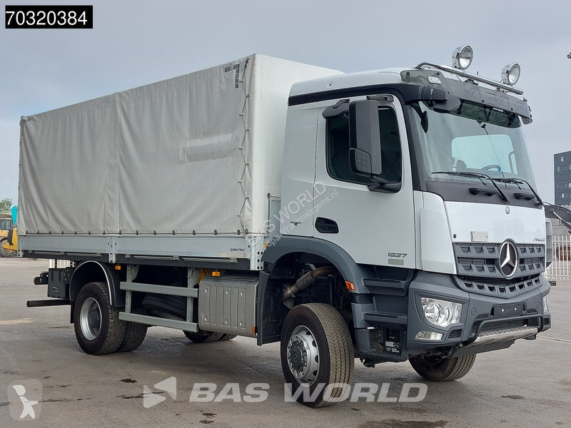 شاحنة Mercedes 1827 4X4 4x4 Full Steel 4,20m WB...