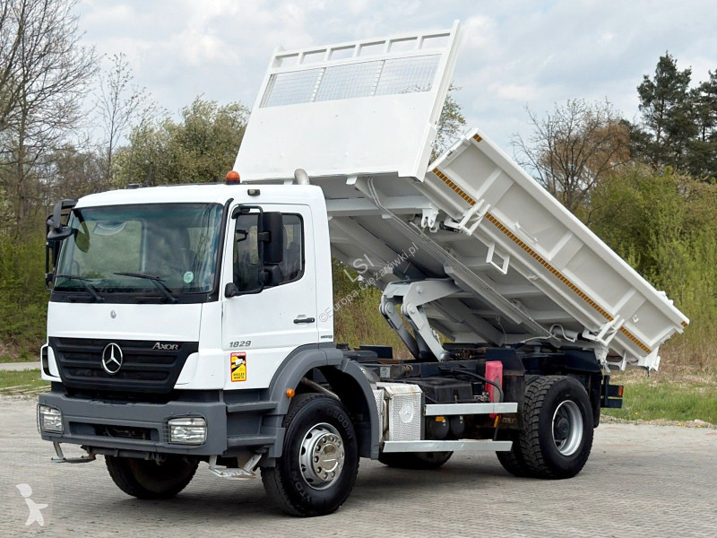 شاحنة Mercedes AXOR 1829 * KIPPER 4,70 m *...