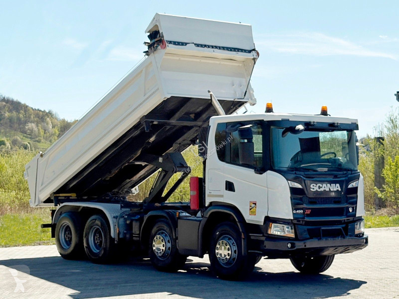 شاحنة Scania 450 XT * Kipper + BORDMATIC*...