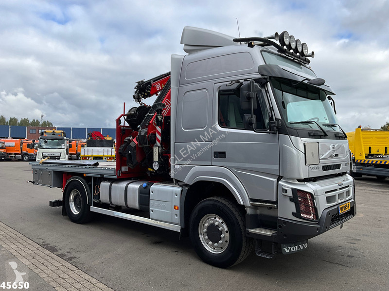 شاحنة Volvo 500 4x4 Fassi 31 Tonmeter laadkraan...