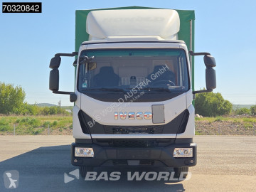 Камион Iveco Eurocargo 75E190 4X2 7,25m Box 1500kg Ladebordwand Automatic Euro 6