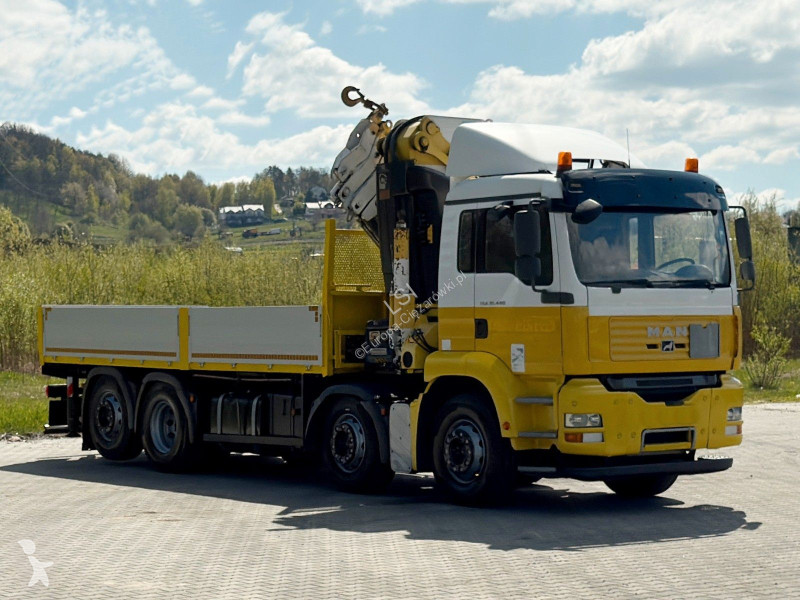 Камион MAN 35.440 * HIAB 700 - 5 + FUNK / 8x2 *...