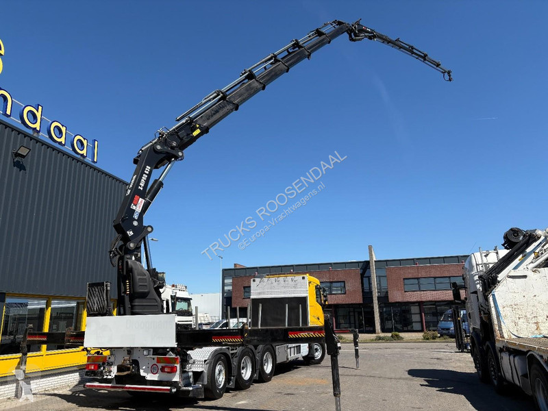 شاحنة Volvo 500 + HIAB 638 E-6 + JIB 6x + 8X4...