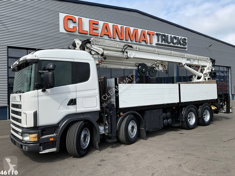 شاحنة Scania R 144 8x4 Retarder MK 55 Tonmeter...