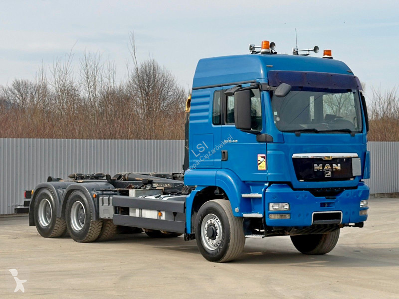 شاحنة MAN TGS * Abrollkipper * 6x4 * TOPZUSTAND !